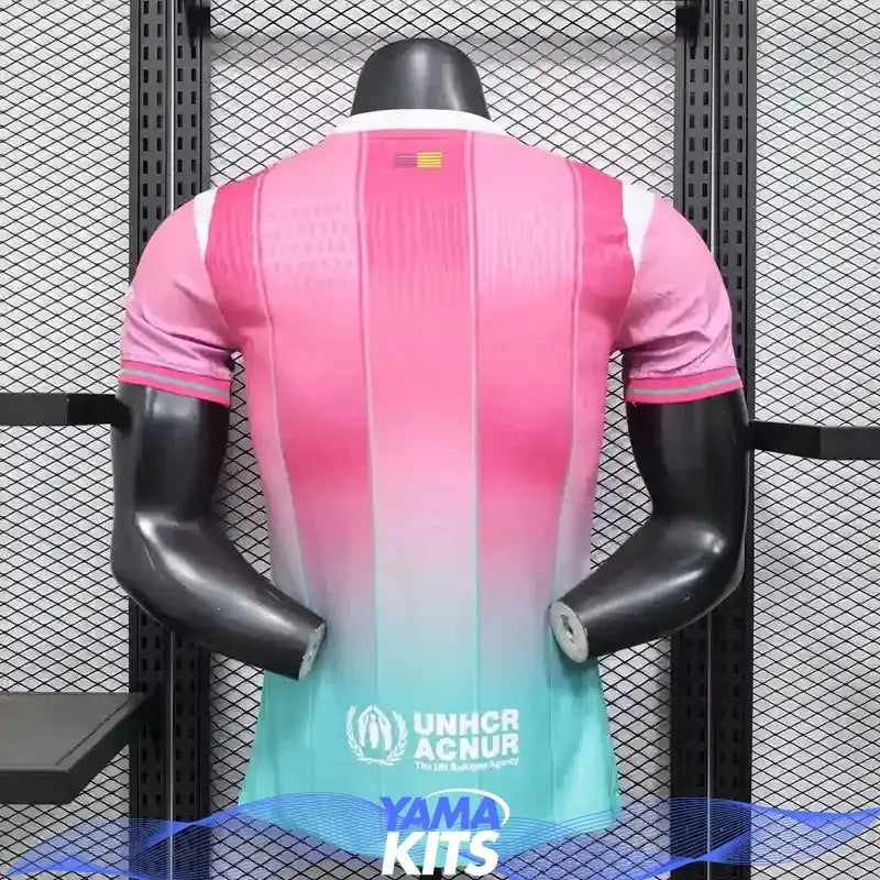 MAILLOT BARCELONE CONCEPT "Rose, bleu" 2025/2026 Version Player YamaKits Foot