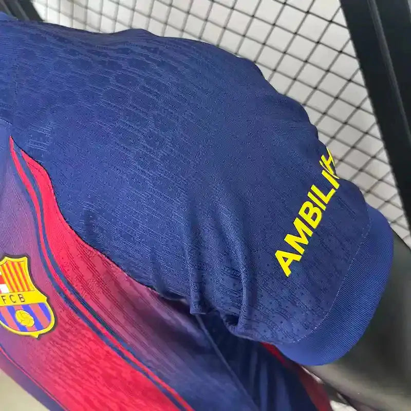MAILLOT BARCELONE DOMICILE 2025/2026 Version Player YamaKits Foot