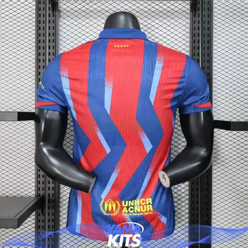 MAILLOT BARCELONE FOURTH 2025/2026 Version Player YamaKits Foot
