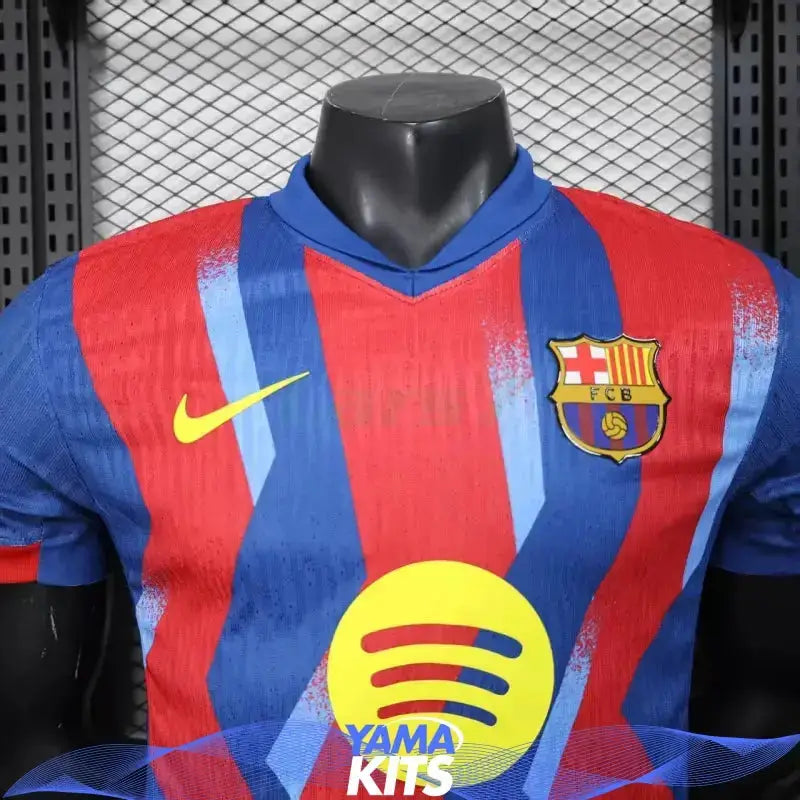 MAILLOT BARCELONE FOURTH 2025/2026 Version Player YamaKits Foot