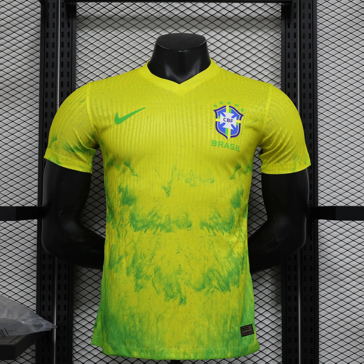 MAILLOT BRÉSIL CONCEPT "jaune,vert" 2024/2025 YamaKits Foot