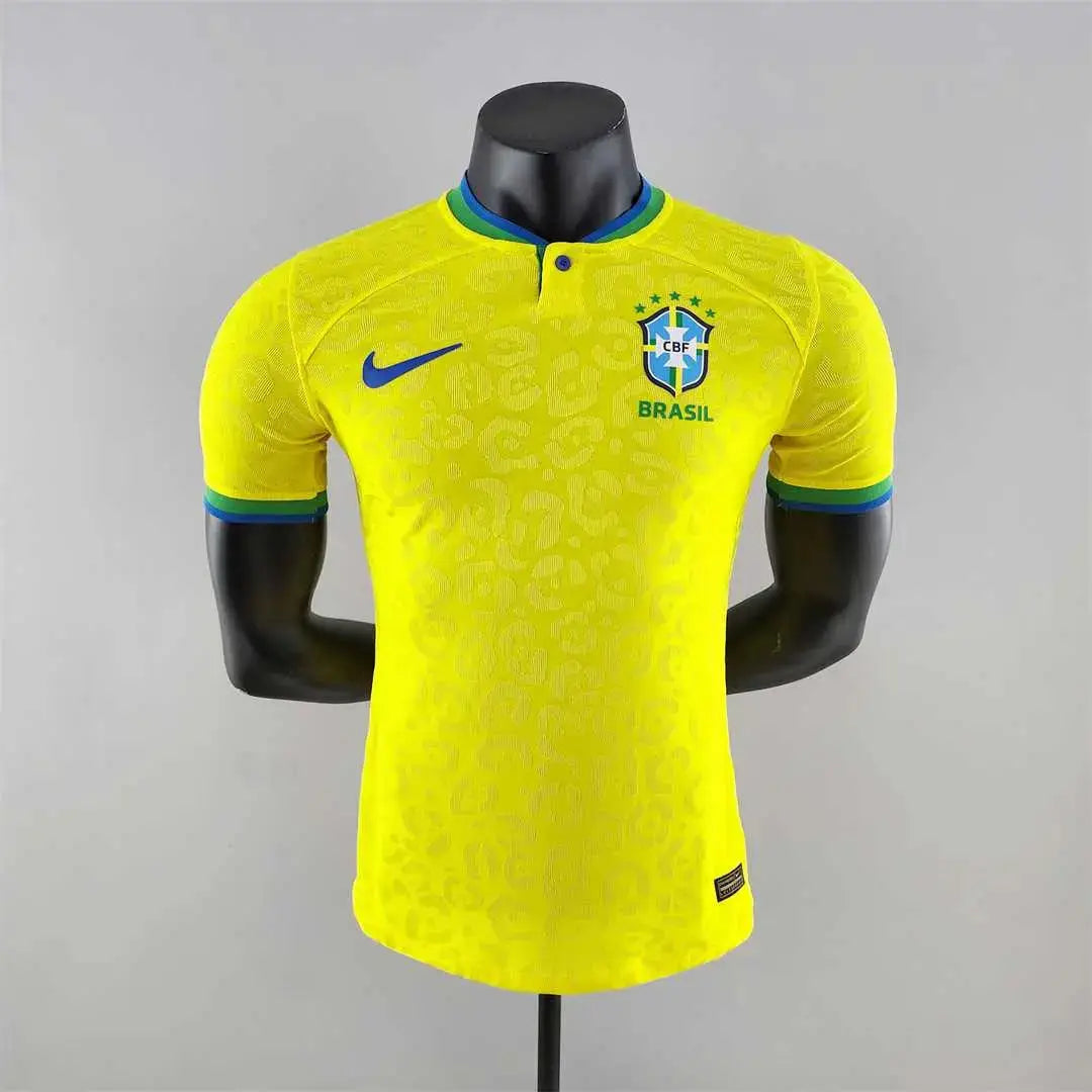 MAILLOT BRÉSIL DOMICILE CDM 2022/2023 YamaKits Foot