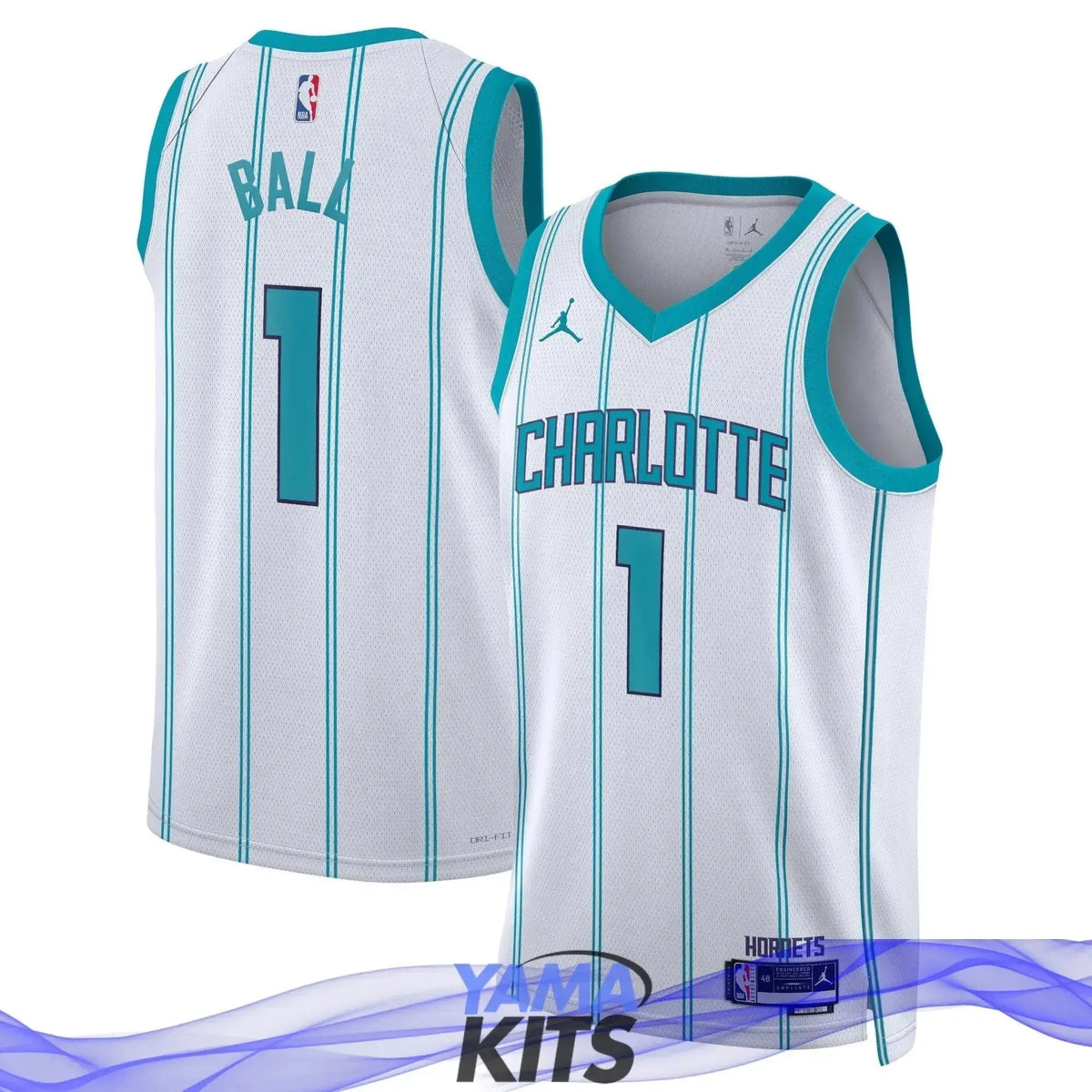MAILLOT CHARLOTTE HORNETS - ASSOCIATION EDITION YamaBasketball