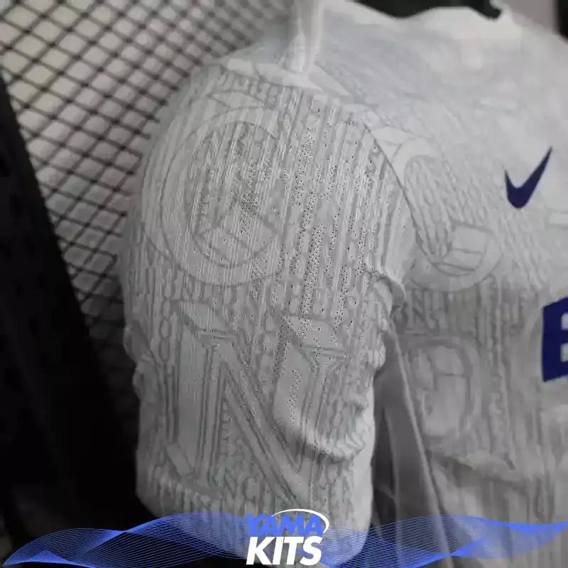 MAILLOT CHELSEA ENTREPRISE "Blanc" 2025/2026 Version Player YamaKits Foot
