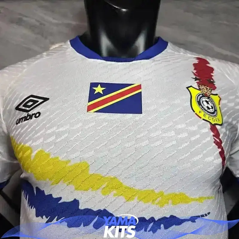 MAILLOT CONGO EXTÉRIEUR 2026/2027 Version Player YamaKits Foot