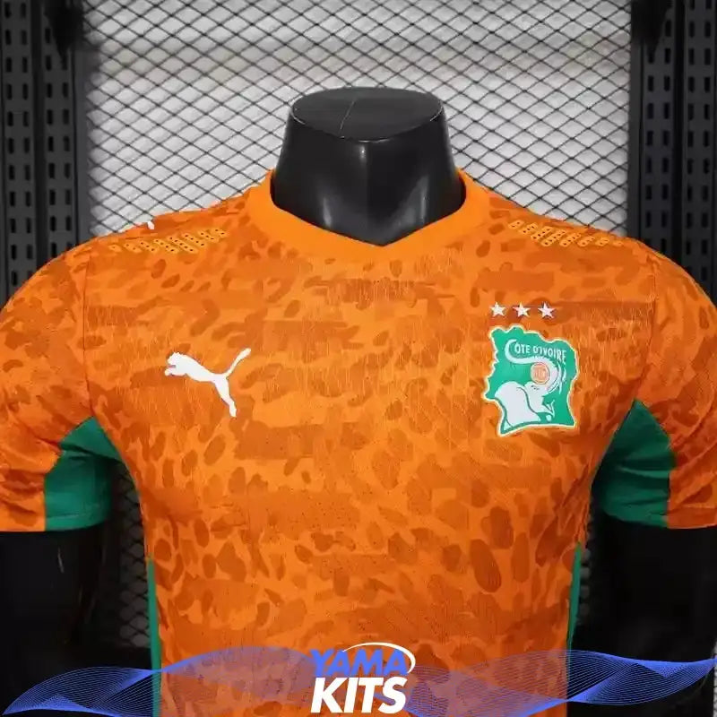 MAILLOT COTE D'IVOIRE DOMICILE 2026/2027 Version Player YamaKits Foot