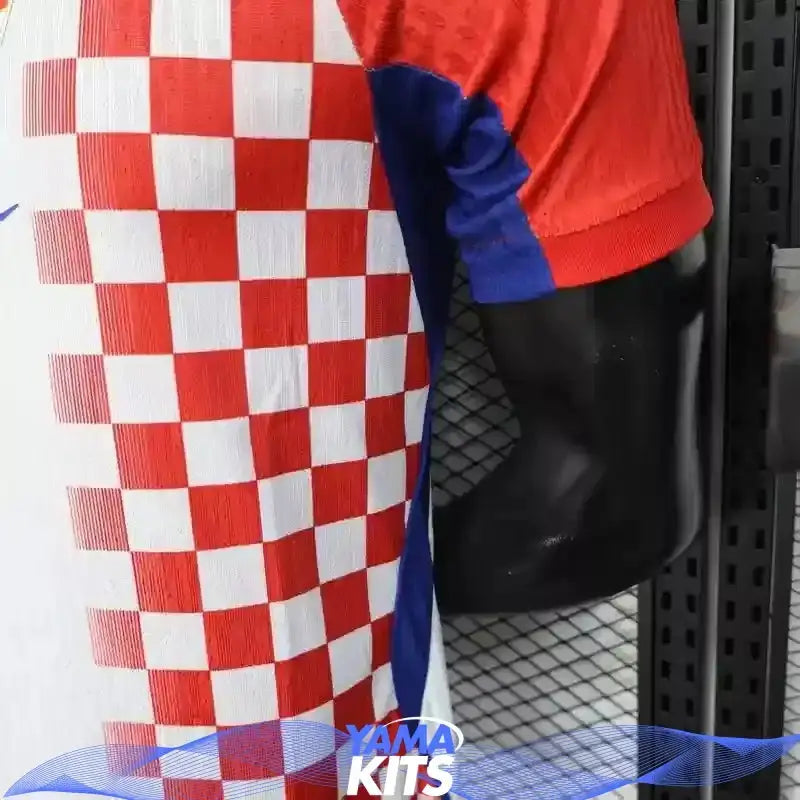 MAILLOT CROATIE DOMICILE CDM 2026/2027 Version Player YamaKits Foot