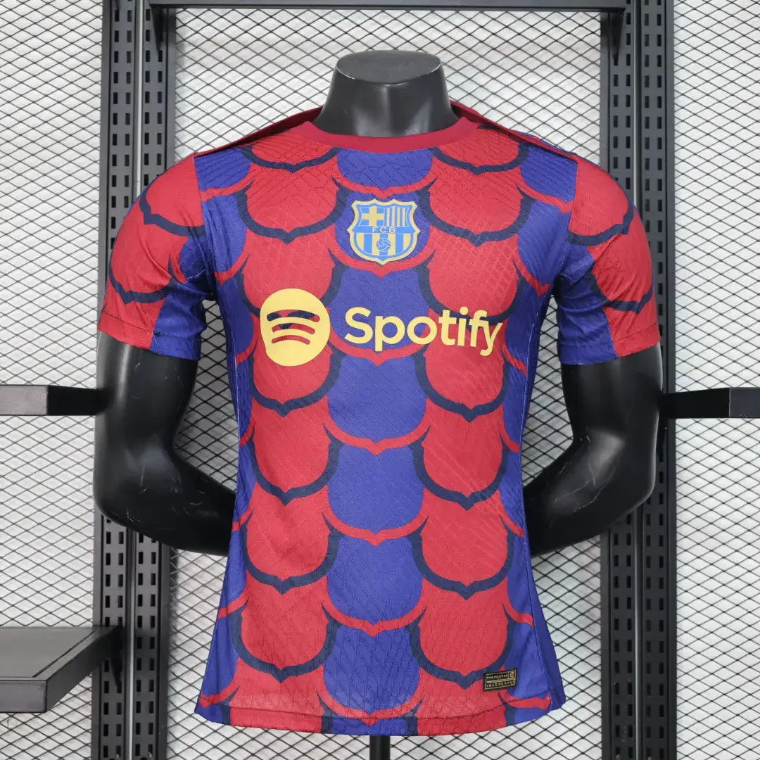 MAILLOT FC BARCELONE AVANT MATCH 2023/2024 Version Player YamaKits Foot