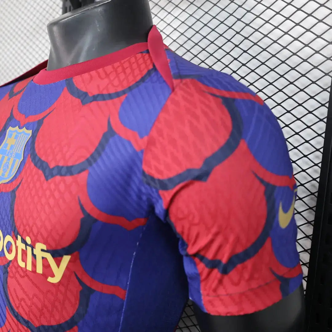 MAILLOT FC BARCELONE AVANT MATCH 2023/2024 Version Player YamaKits Foot
