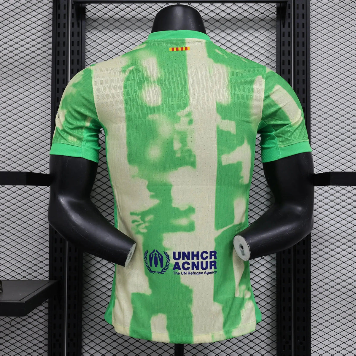MAILLOT FC BARCELONE THIRD  "Vert" 2024/2025 Version Player YamaKits Foot