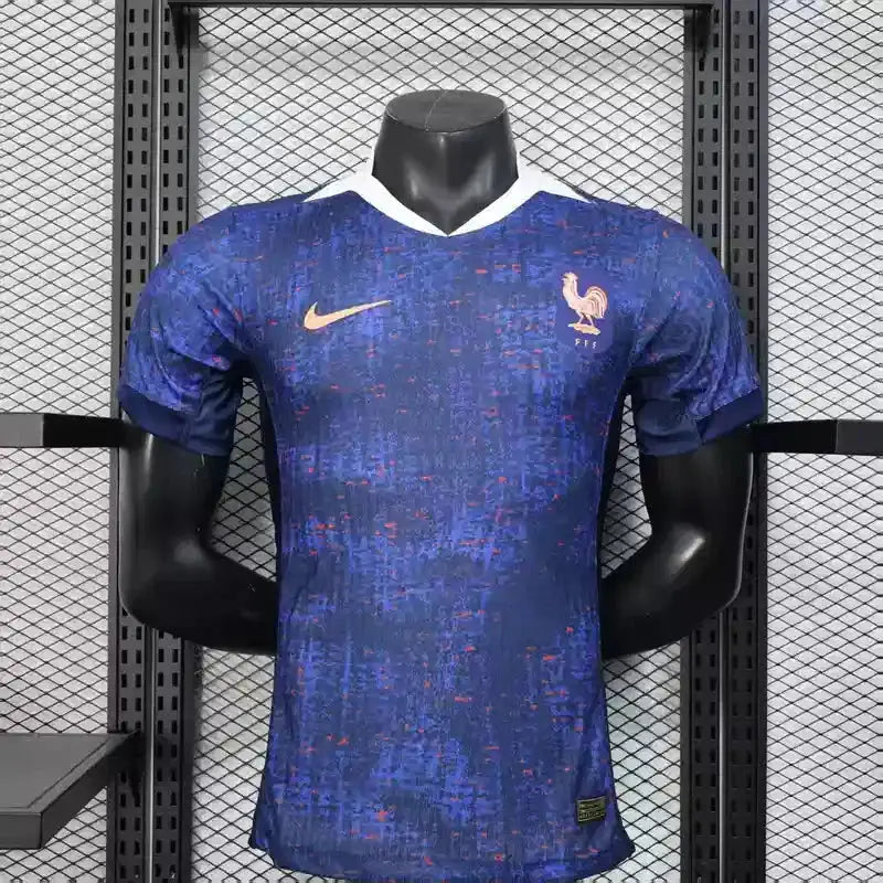 MAILLOT FRANCE DOMICILE "Bleu" 2025/2026 Version Player YamaKits Foot