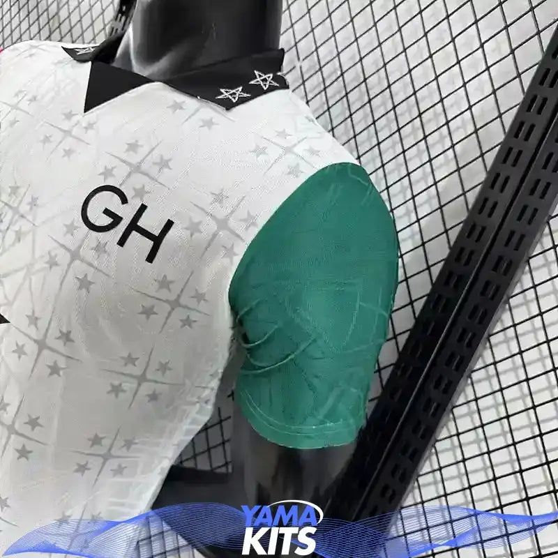 MAILLOT GHANA DOMICILE 2026/2027 Version Player YamaKits Foot
