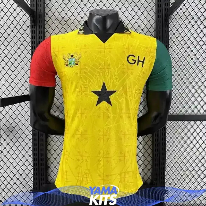 MAILLOT GHANA EXTÉRIEUR 2026/2027 Version Player YamaKits Foot