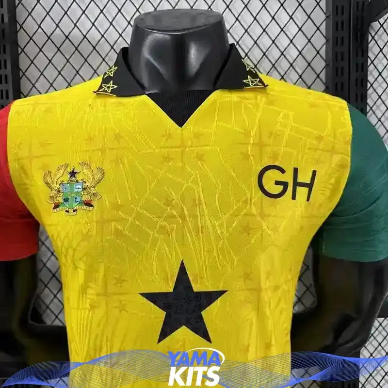 MAILLOT GHANA EXTÉRIEUR 2026/2027 Version Player YamaKits Foot