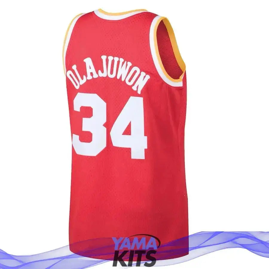MAILLOT HAKEEM OLAJUWON HOUSTON ROCKETS VINTAGE YamaBasketball