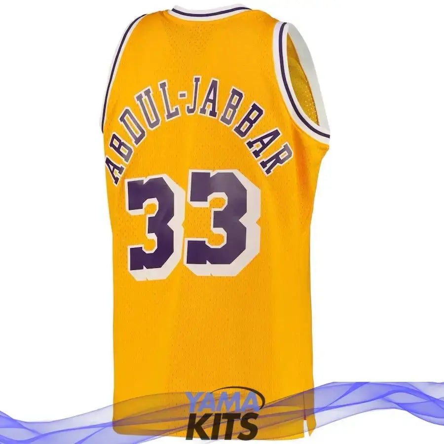 MAILLOT KAREEM ABDUL-JABBAR LOS ANGELES LAKERS VINTAGE YamaBasketball