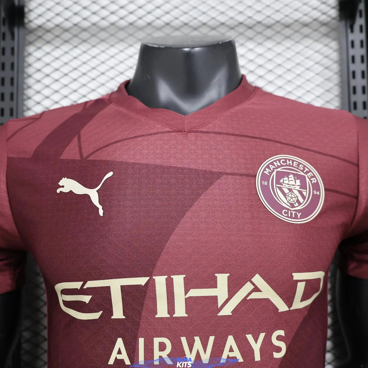 MAILLOT MANCHESTER CITY 2024-2025 Version Player YamaKits Foot