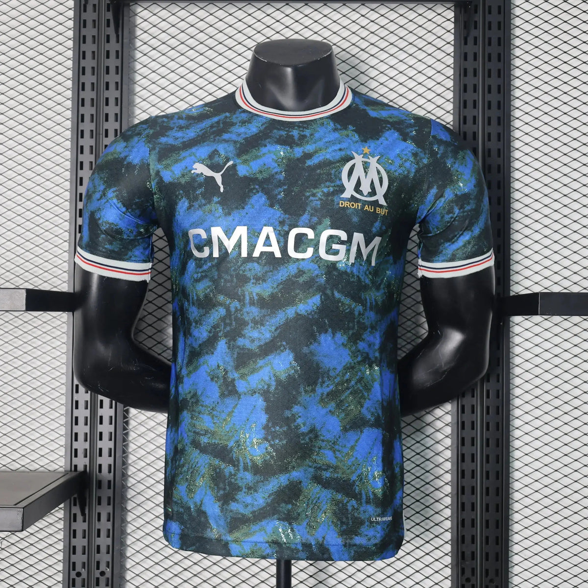 MAILLOT MARSEILLE CONCEPT "Bleu" 2024/2025 Version Player YamaKits Foot