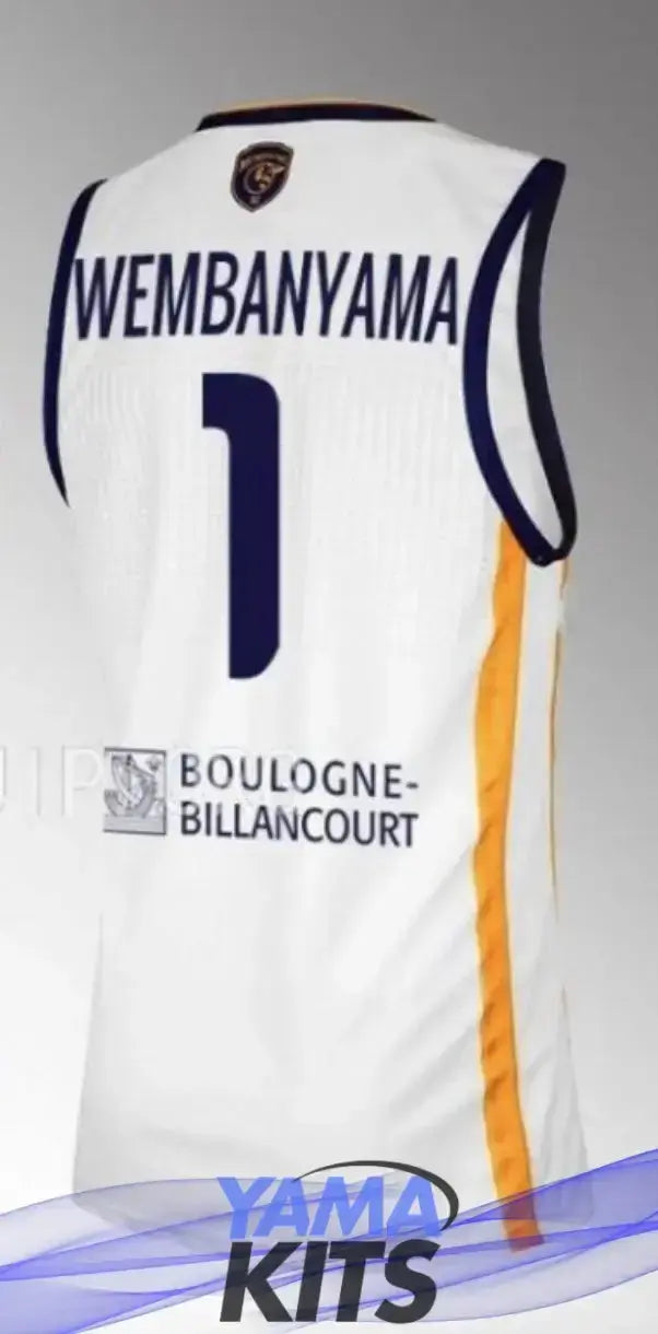 MAILLOT METS92 (METROPOLITANS 92) – BOULOGNE-LEVALLOIS – DOMICILE – 2022/2023 YamaBasketball