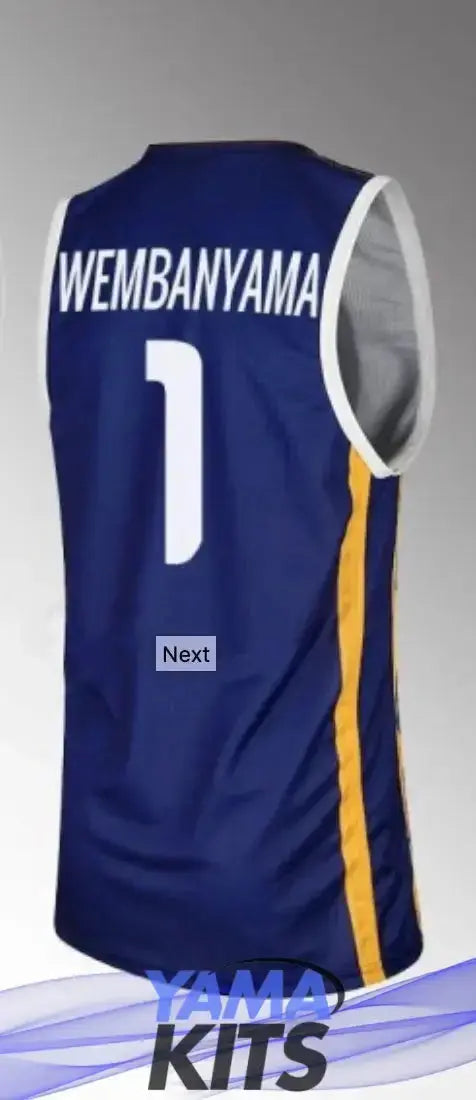 MAILLOT METS92 (METROPOLITANS 92) – BOULOGNE-LEVALLOIS – EXTERIEUR – 2022/2023 YamaBasketball