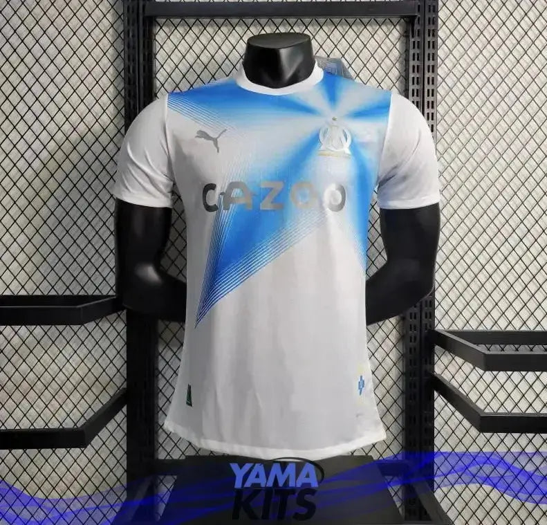 MAILLOT OLYMPIQUE DE MARSEILLE 30ÈME ANNIVERSAIRE Version Player YamaKits Foot