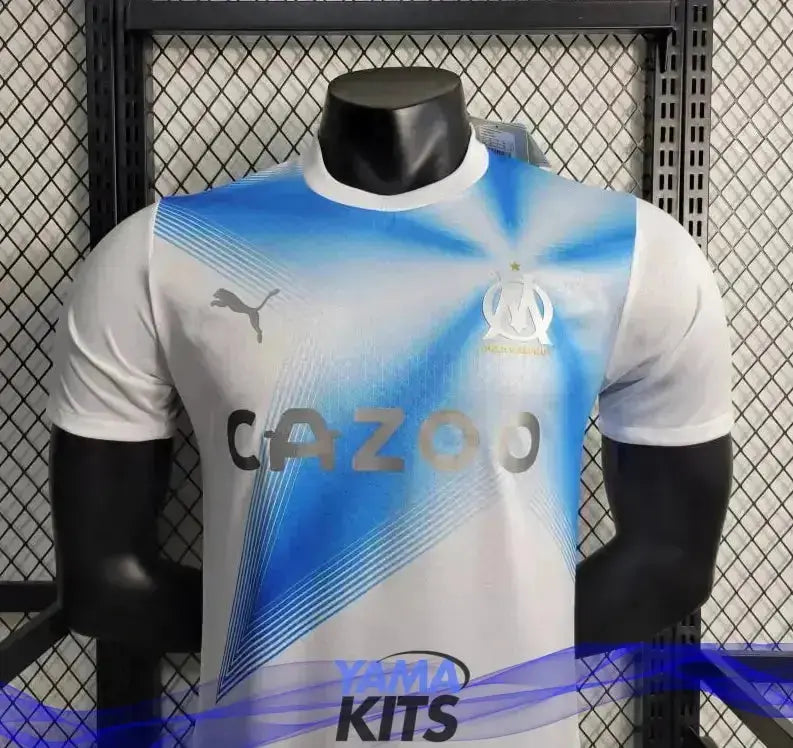 MAILLOT OLYMPIQUE DE MARSEILLE 30ÈME ANNIVERSAIRE Version Player YamaKits Foot