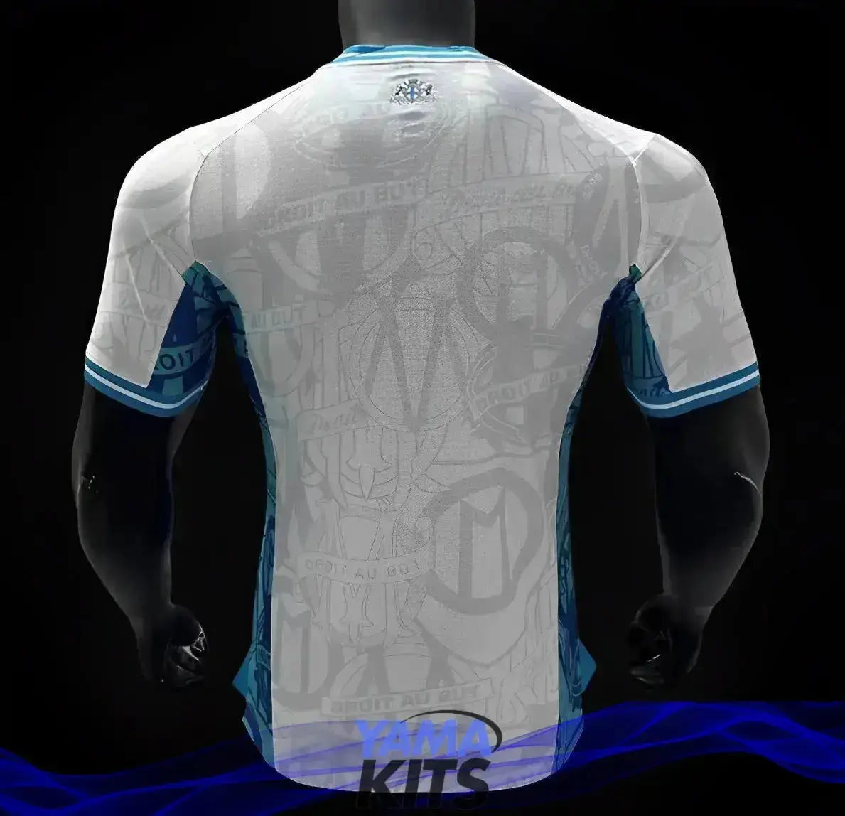 MAILLOT OLYMPIQUE DE MARSEILLE DOMICILE 2024/2025 Version Player YamaKits Foot
