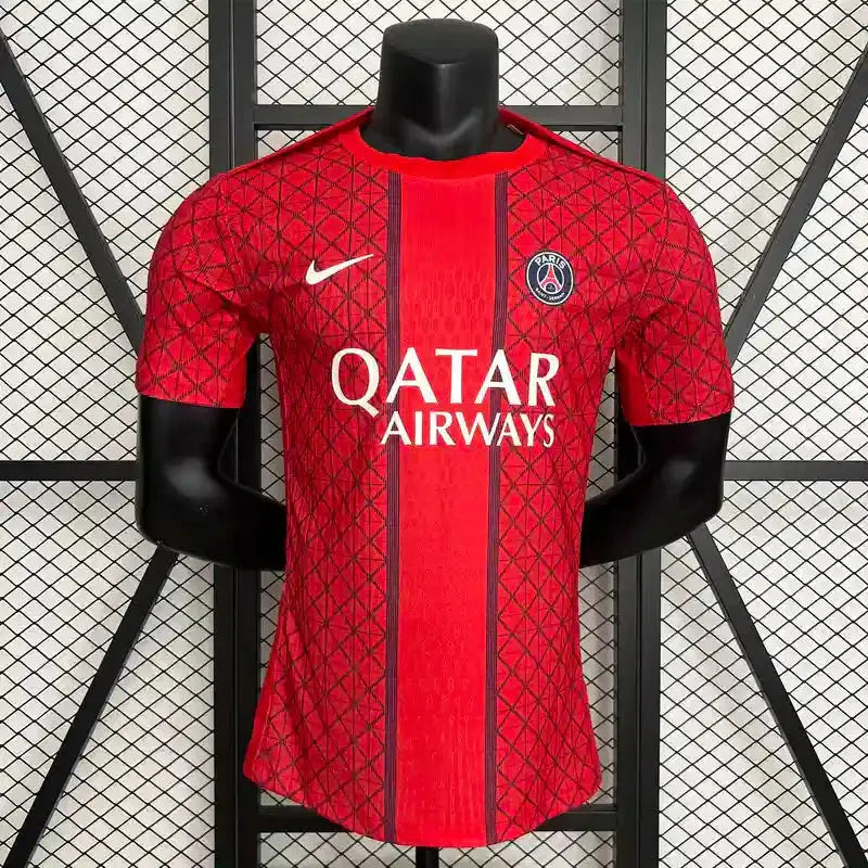 MAILLOT PARIS SG CONCEPT "rouge" 2025/2026 Version Player YamaKits Foot