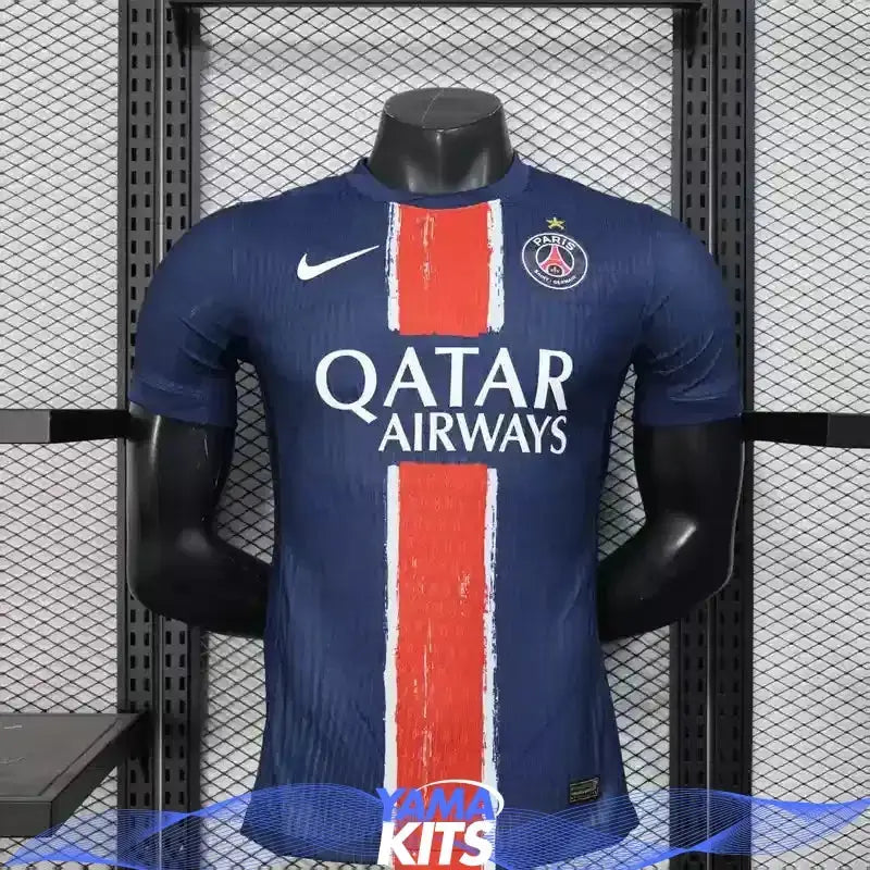 MAILLOT PARIS SG DOMICILE "étoile" 2024/2025 Version Player YamaKits Foot
