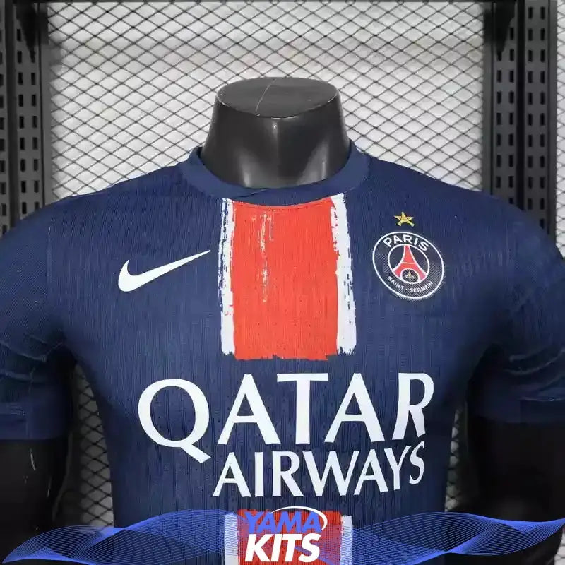 MAILLOT PARIS SG DOMICILE "étoile" 2024/2025 Version Player YamaKits Foot