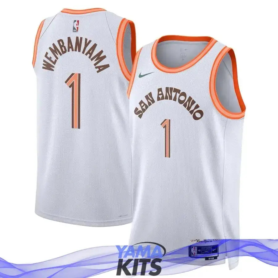 MAILLOT SAN ANTONIO SPURS – CITY EDITION 2024 YamaBasketball