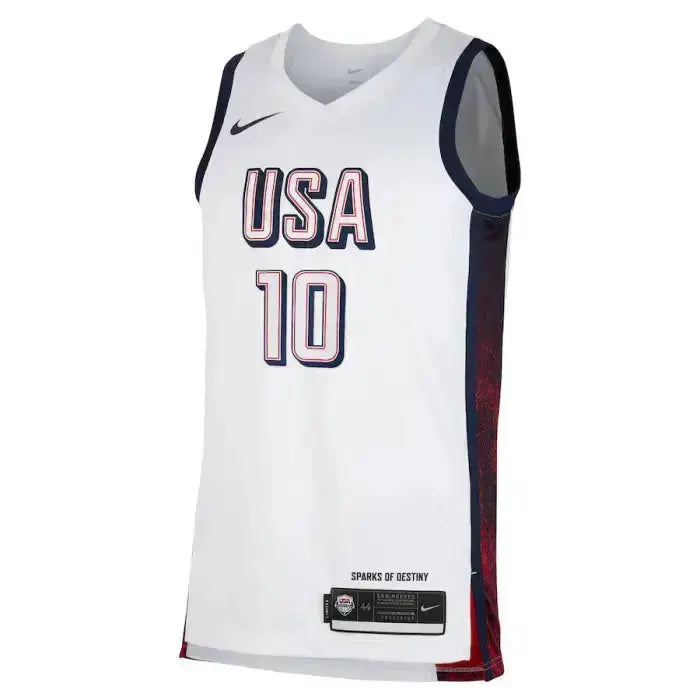 MAILLOT TEAM USA 2024 BLANC YamaBasketball