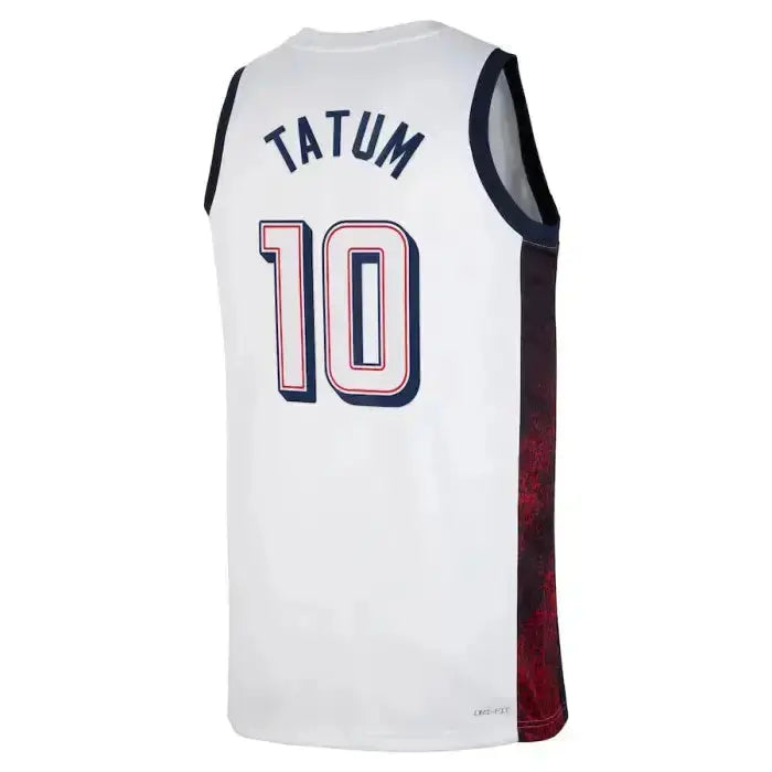 MAILLOT TEAM USA 2024 BLANC YamaBasketball