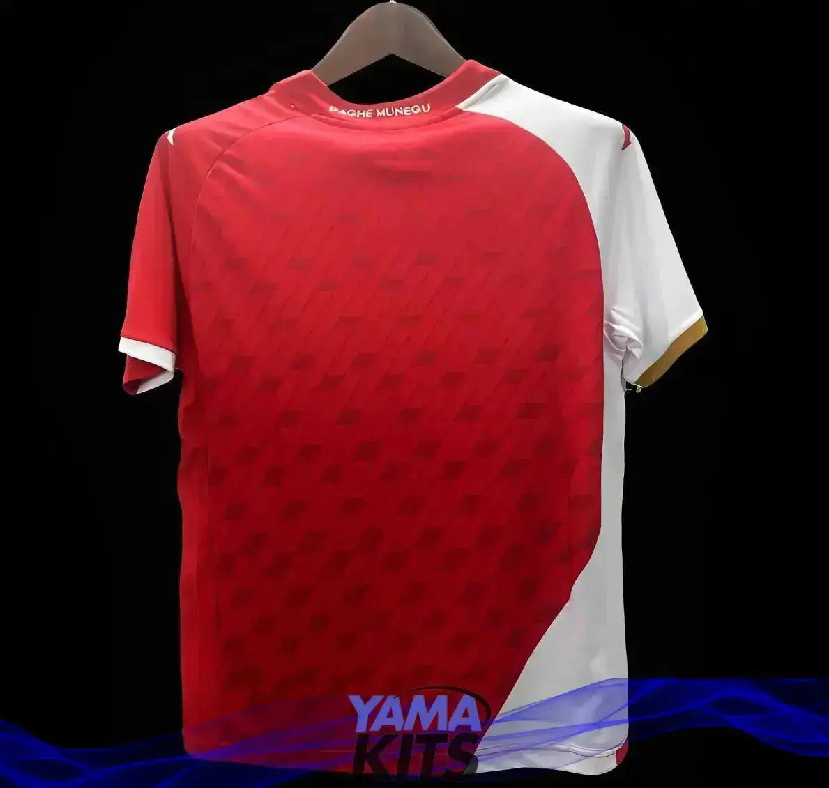 Maillot AS Monaco Domicile "Rouge,Blanc" 2023/2024 YamaKits Foot