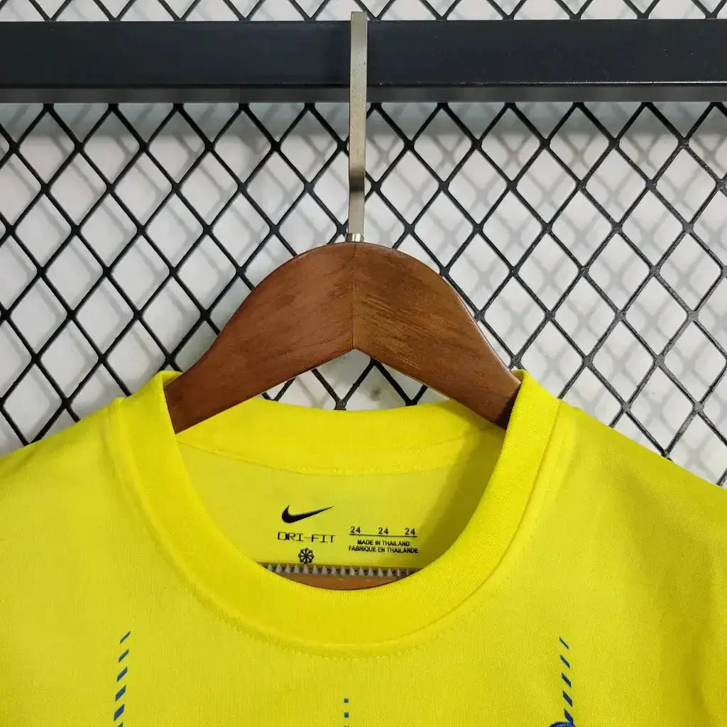 Maillot Al Nassr FC enfant Domicile 2023/2024 YamaKits Foot