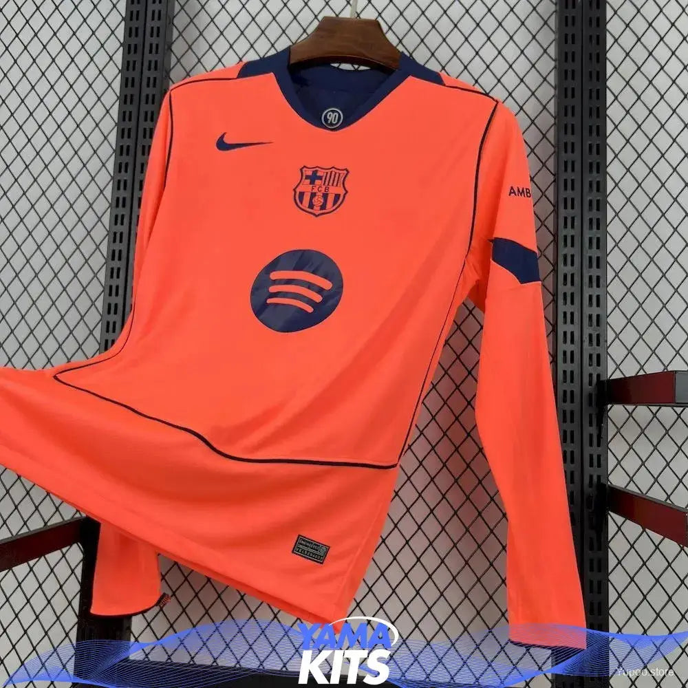 Maillot Barcelone Third Manches Longues 2025/2026 Classic Shirtss