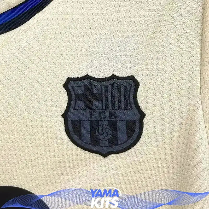 Maillot Barcelone enfant extérieur 2025/2026 YamaKits Foot