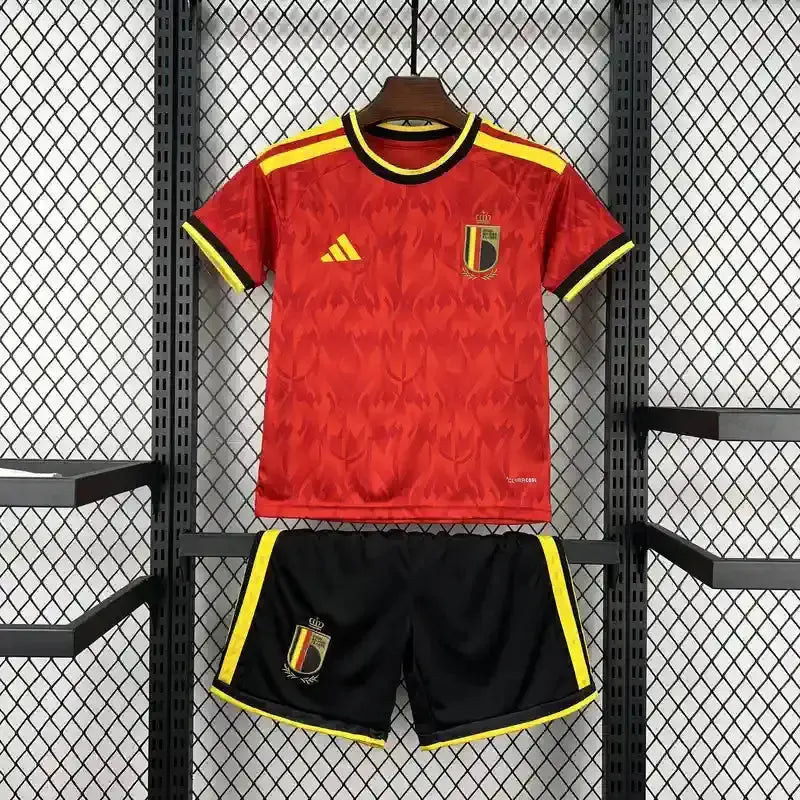 Maillot Belgique enfant Domicile CDM 2026 YamaKits Foot