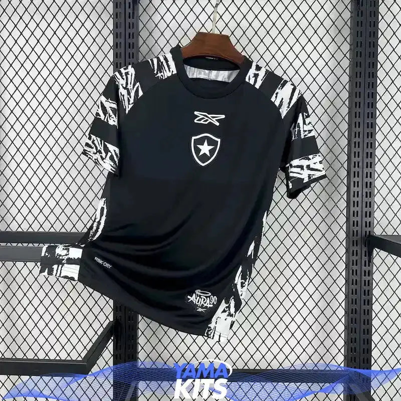 Maillot Botafogo d'avant match "noir" 2025/2026 YamaKits Foot