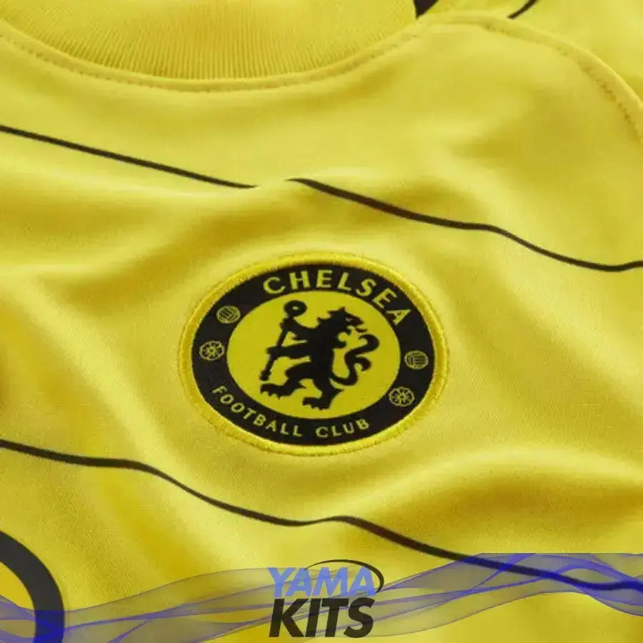 Maillot Chelsea Extérieur "Jaune" 2021/2022 YamaKits Foot