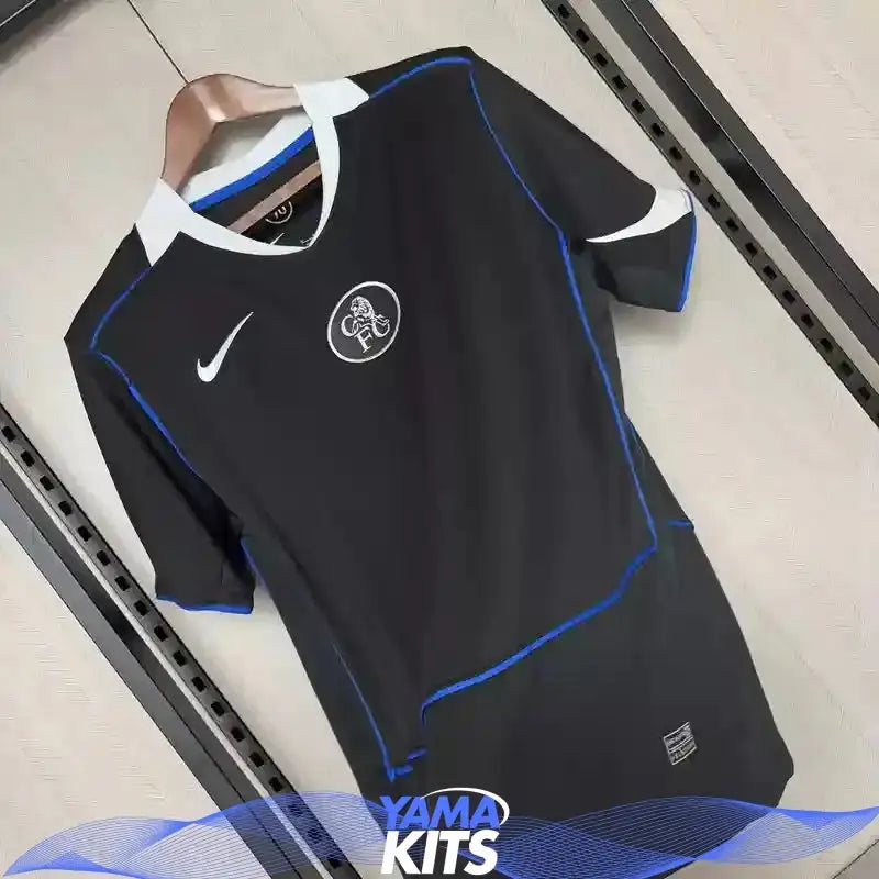 Maillot Chelsea extérieur "Noir" 2025/2026 YamaKits Foot