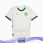 Maillot Cote d'Ivoire extérieur "Blanc" 2025