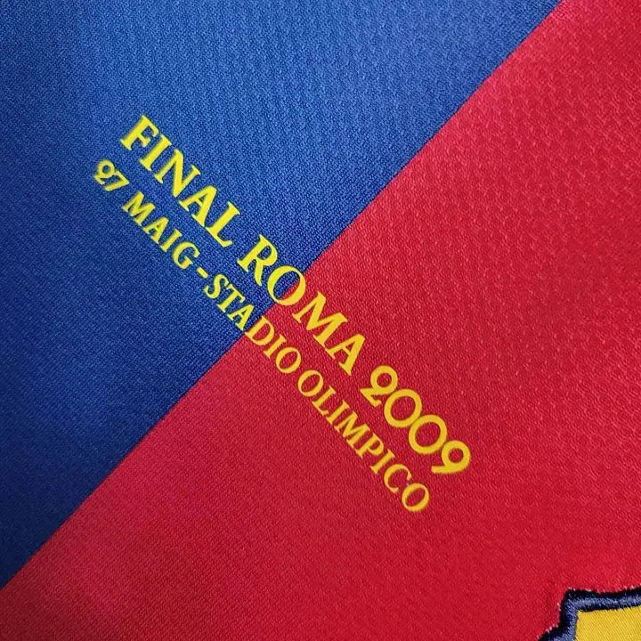 Maillot FC Barcelone RETRO domicile 2008/2009 YamaKits Foot