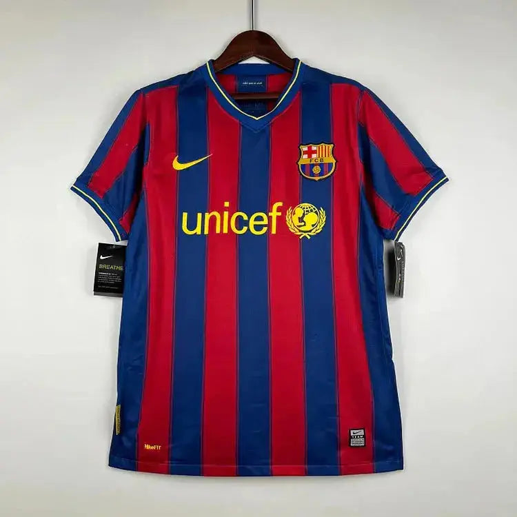 Maillot FC Barcelone RETRO domicile 2009/2010 YamaKits Foot