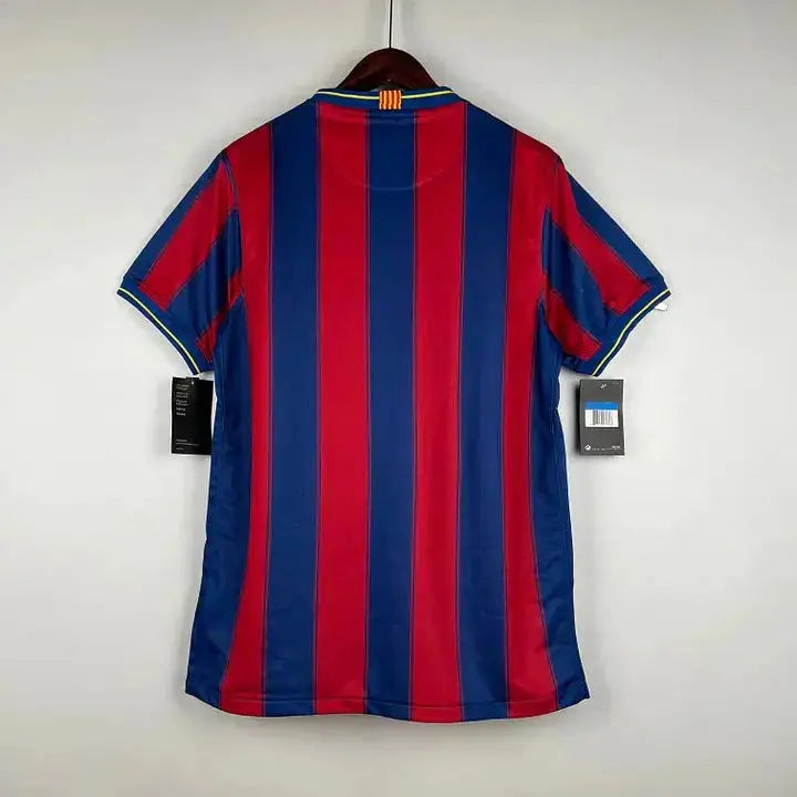 Maillot FC Barcelone RETRO domicile 2009/2010 YamaKits Foot