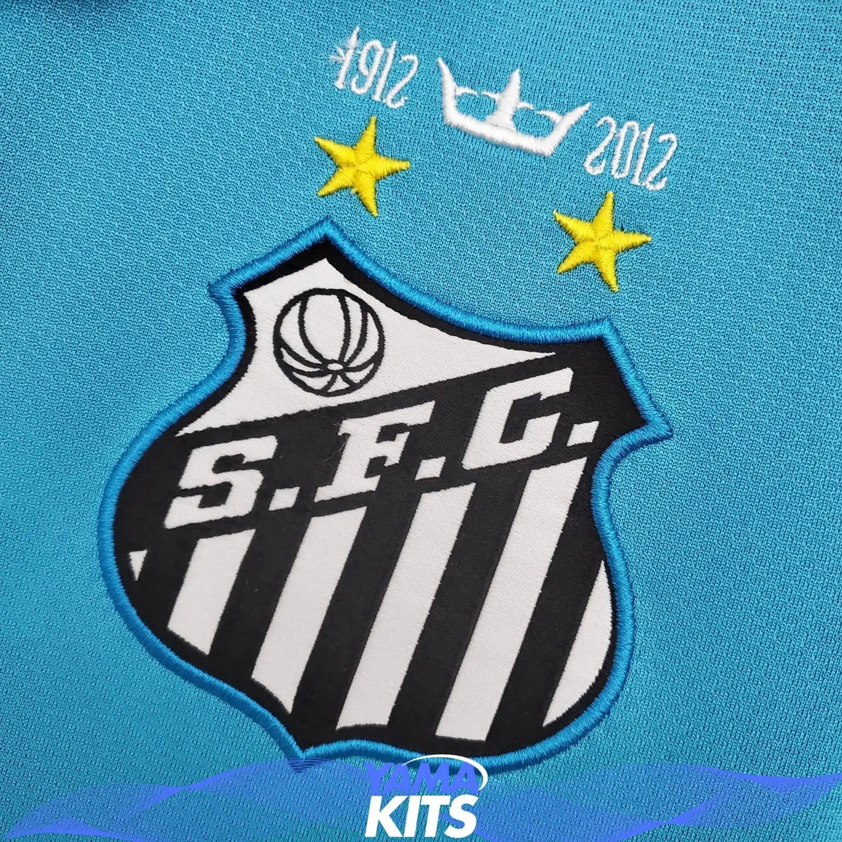 Maillot FC Santos Retro "Bleu" 2012/2013 YamaKits Foot
