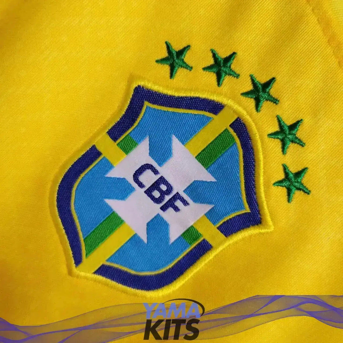 Maillot Femme Brésil/Brazil Concept "Jaune" 2022/2023 YamaKits Foot