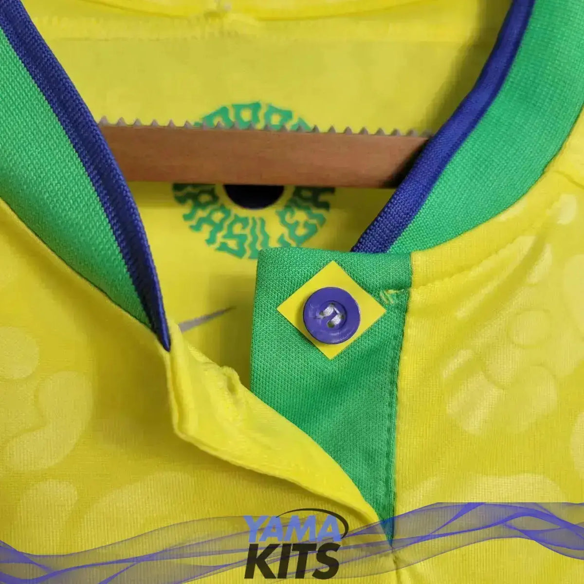 Maillot Femme Brésil/Brazil Domicile 2022/2023 YamaKits Foot