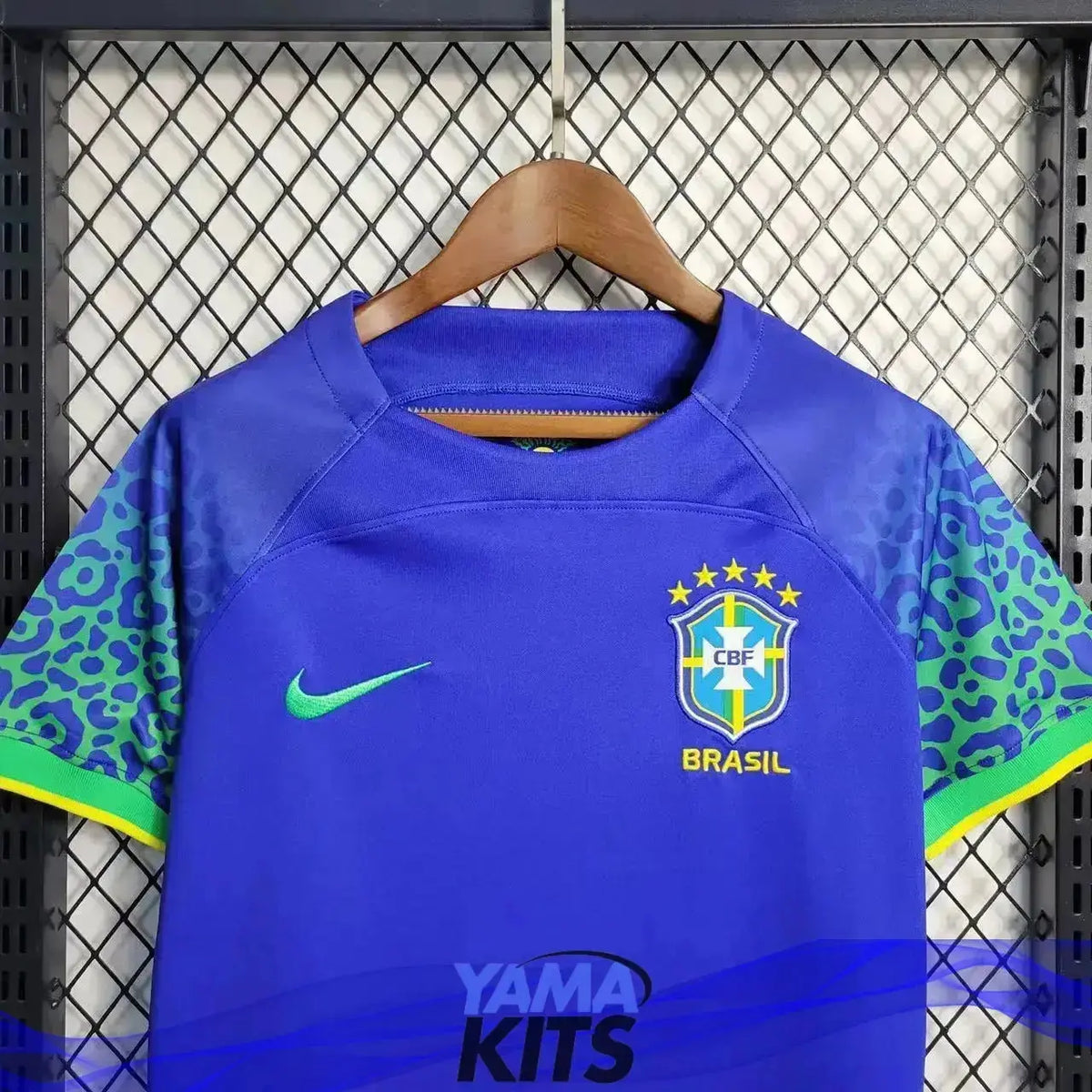 Maillot Femme Brésil/Brazil Extérieur "Bleu" 2022/2023 YamaKits Foot