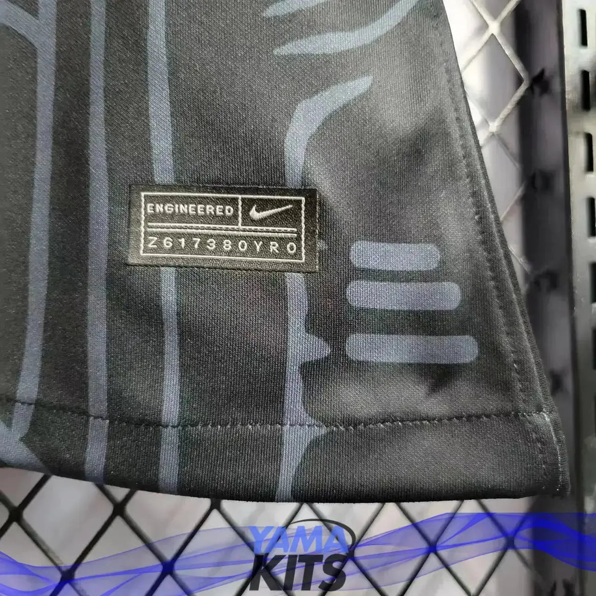 Maillot Femme Brésil Concept « CAPTUS Noir » 2023/2024 YamaKits Foot